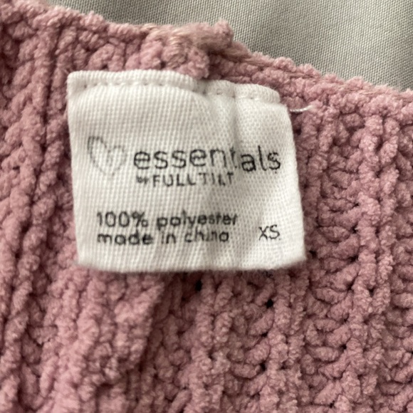Essentials Full Tilt Tilly’s Pink Sweater - Picture 4 of 4